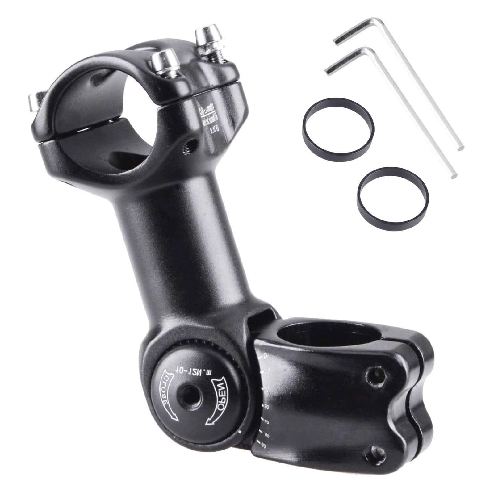Azarxis 31.8mm Stem 90mm A – 【60°】 31,8 x 110 mm, #01 60° – 31.8 x 110mm