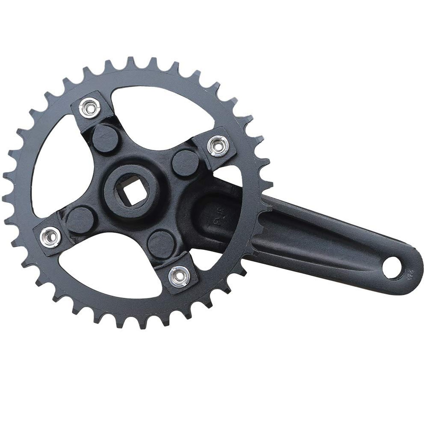 MTB Crank Arm Set 104 BCD Square Taper Mountain Bike Crankset 152mm 165mm 170mm