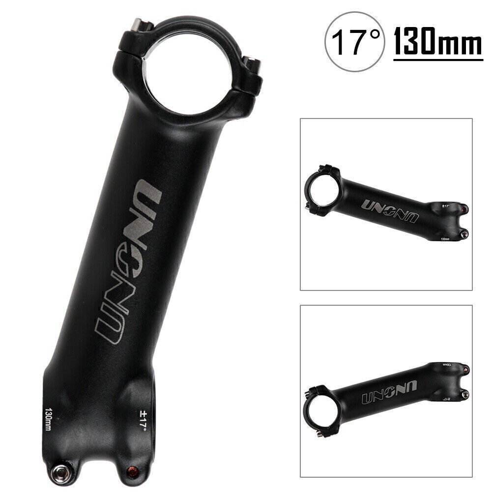 For UNO Aluminum Stem 7°/17°/35°Mountain Road Bike Handlebar Stem 31.8*60-130mm