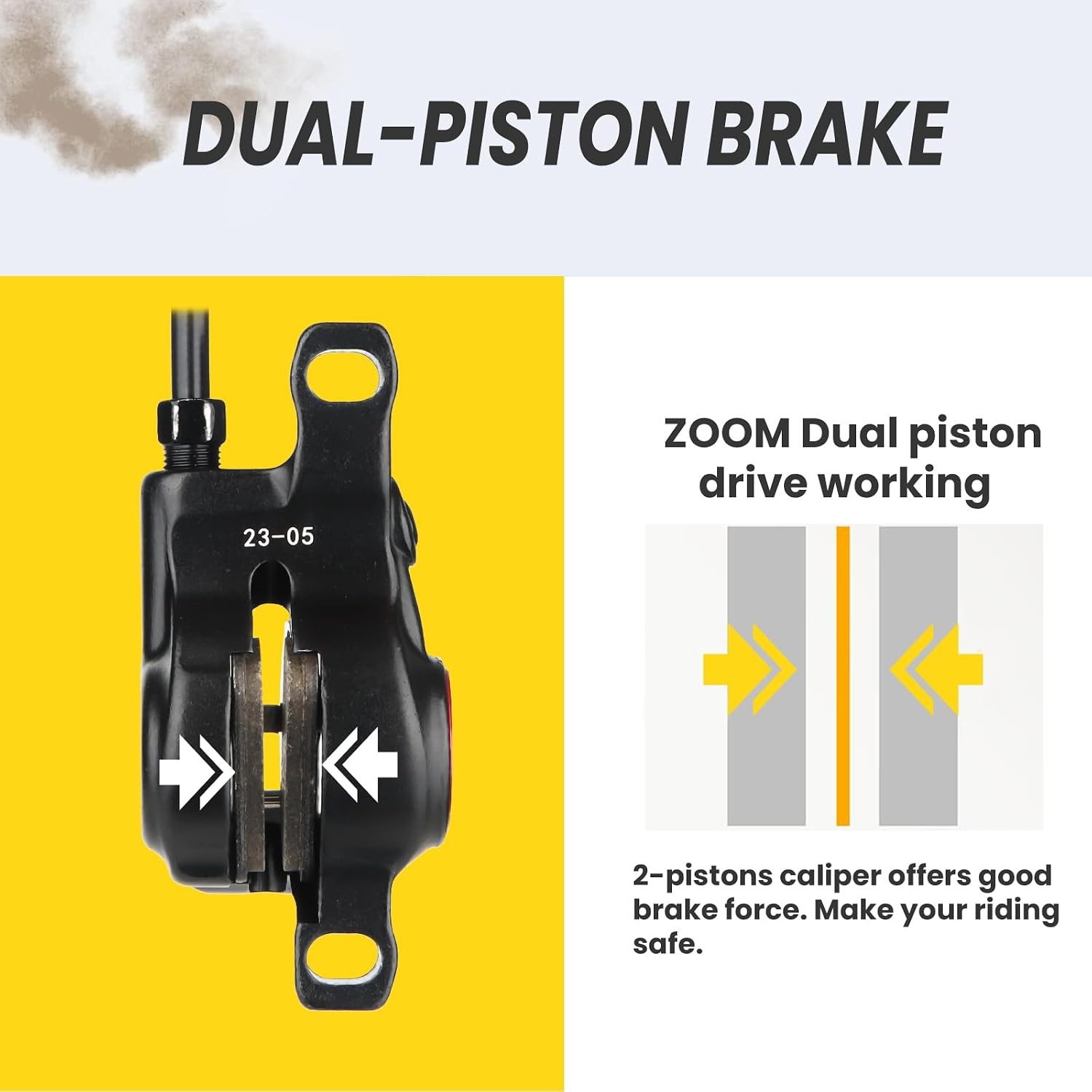E-Bike Disc Brake Hycline 160mm 2-Pin