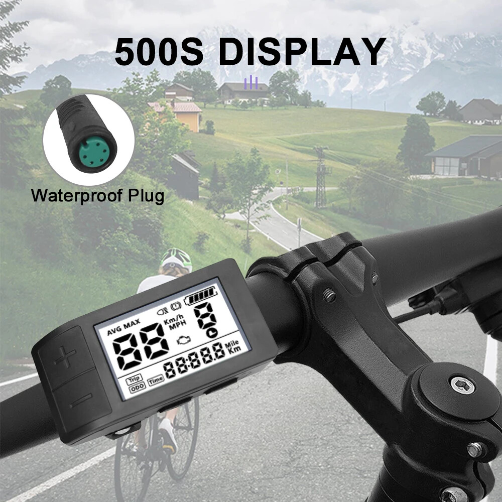 Electric Bike LCD Display for BBS02B BBS01B BBSHD BBS Mid Drive Motor Bicycle
