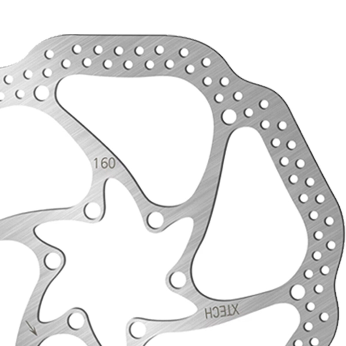 MTB Bike Disc Brake Rotor 160mm 180mm 203mm Center-Lock for SRAM/Shimano 6 Bolt