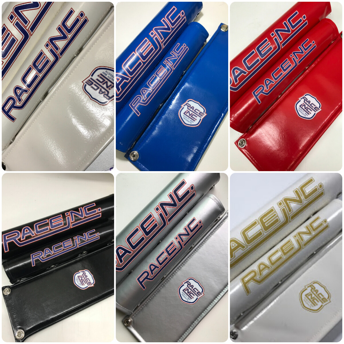Race INC BMX Pad Set Oldschool REPOP P.K. RIPPER GJS DG Kuwahara FMF