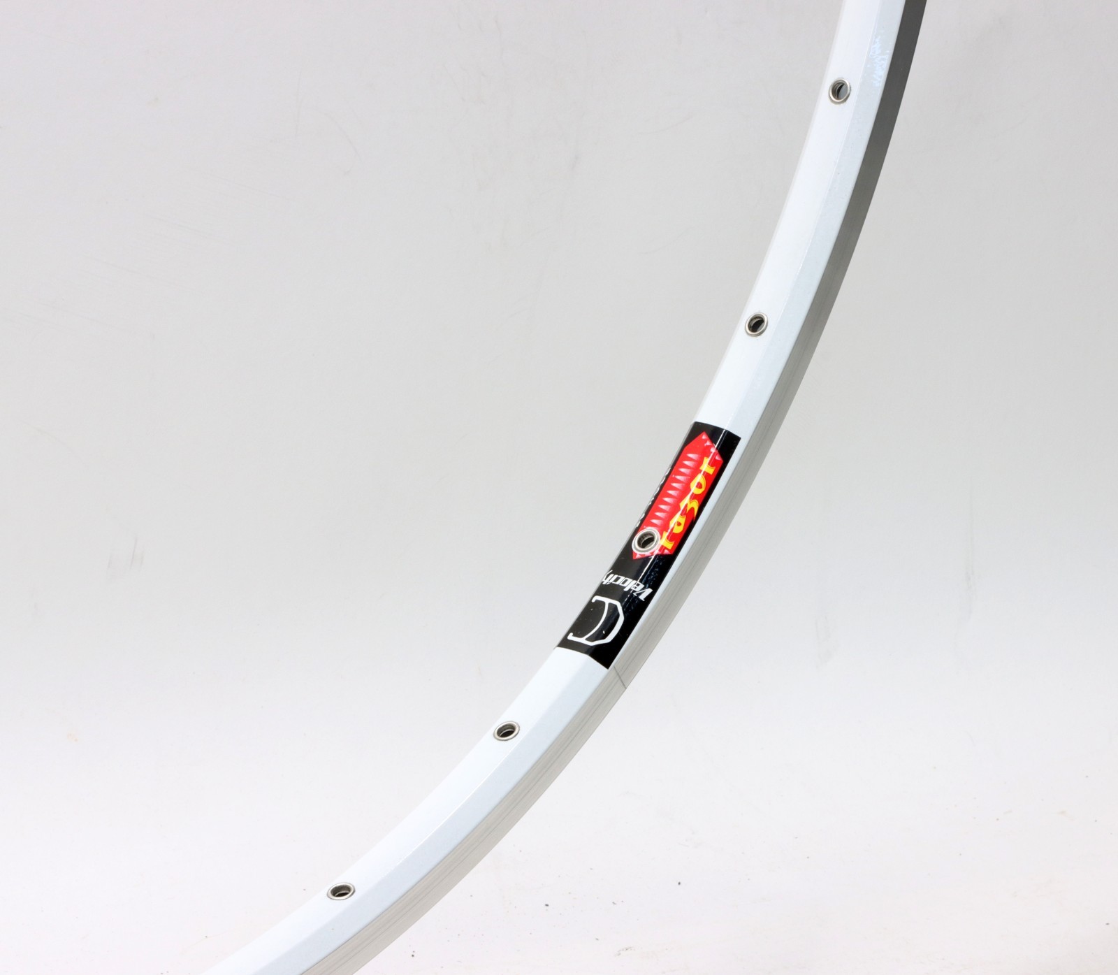 Velocity Razor Alloy Rim 650c 28H White MSW Rim Australia Eyelets Road NEW NOS