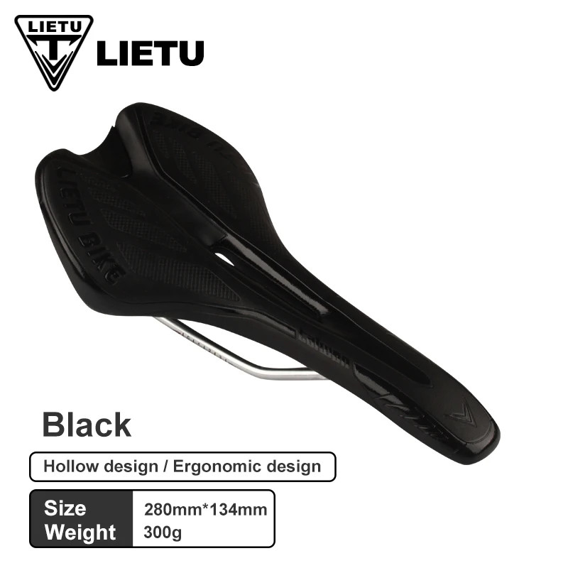 LIETU Bicycle Saddle MTB Road Bike Cycling Silicone Skid-Proof Saddle Seat Silic
