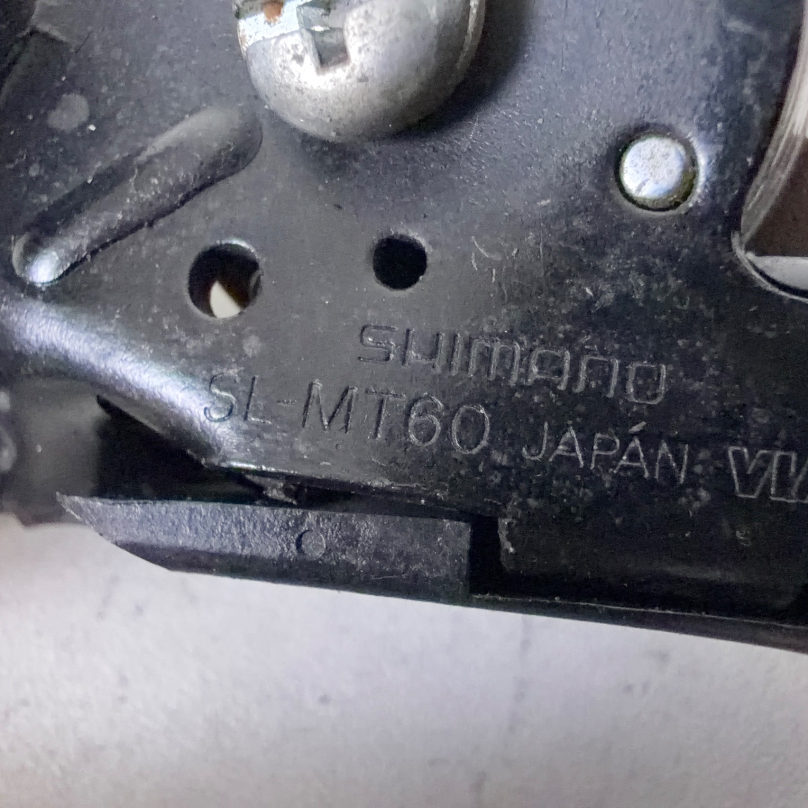 Vintage Shimano Deore SL-MT60 Thumb Shifter Set 6s SIS MTB Mountain Bike INdex
