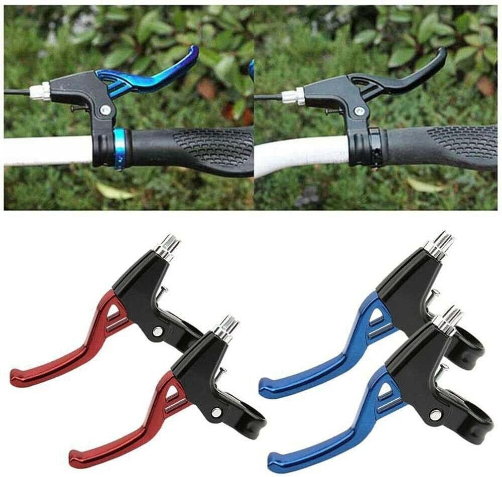 1 Pair Universal Aluminum Alloy Bicycle Brake Levers 2.2cm for MTB BMX Road Bike