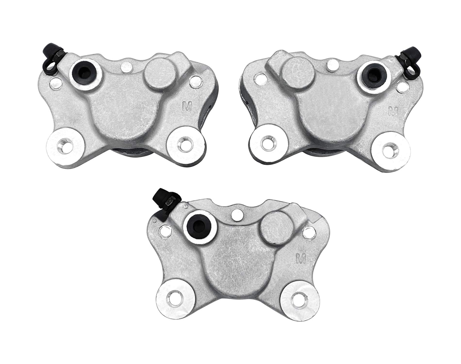 Front and Rear Brake Calipers with Pads for Arctic Cat ATV Multiple Models