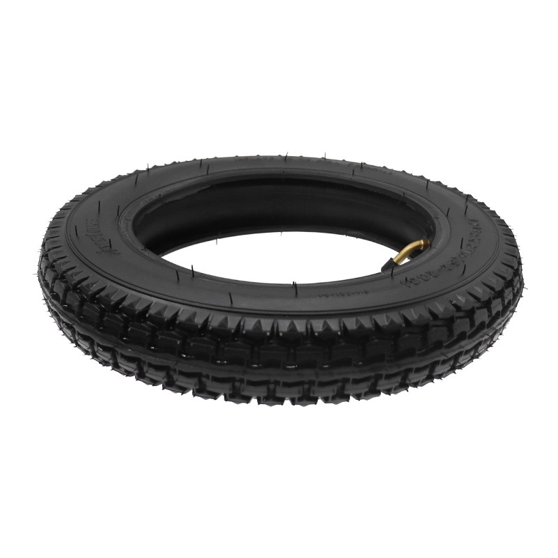 Heavy Duty 12-1/2 x 2-1/4 Tire & Inner Tube Bent Stem 12.5 x 2.25 Electric Bike