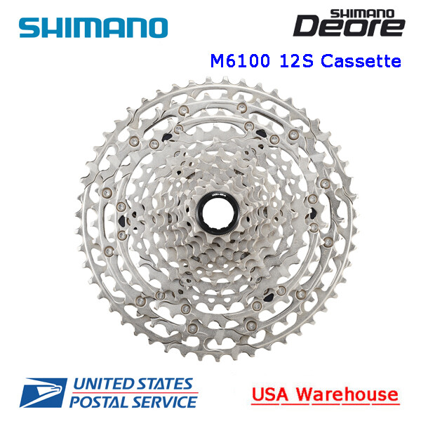 Shimano Deore CS-M6100 12 Speed 10-51T Hyperglide Micro Spline Cassette