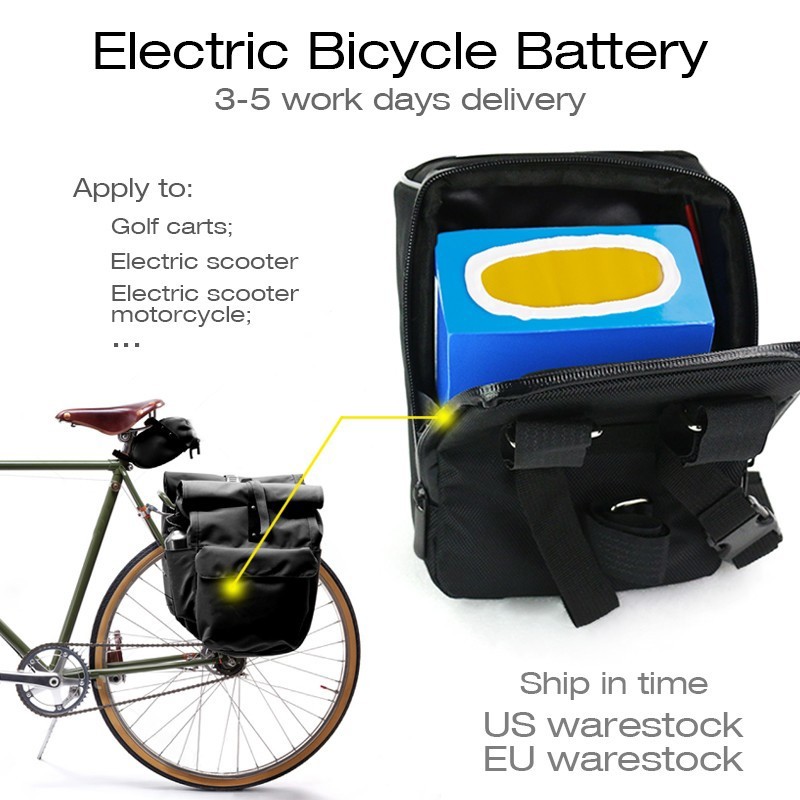 UPP ebike battery 40Ah 72V 60V 52V 48V Lithium Battery 100Abms for 0~5000W Motor