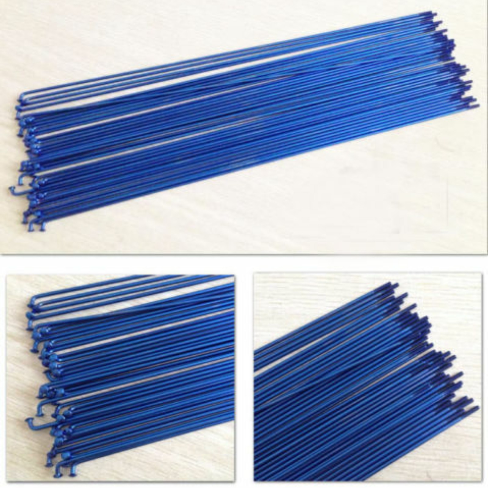 HOT! 36Pcs Titanium Alloy Bicycle Wheel Bicycle Spokes Can Be Customized Length