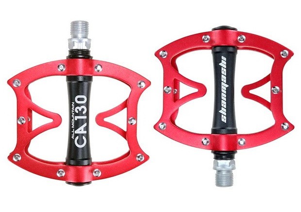 Aluminum Road MTB Mountain Bike XC Bicycle Pedal Flat Platform Pedals CA130
