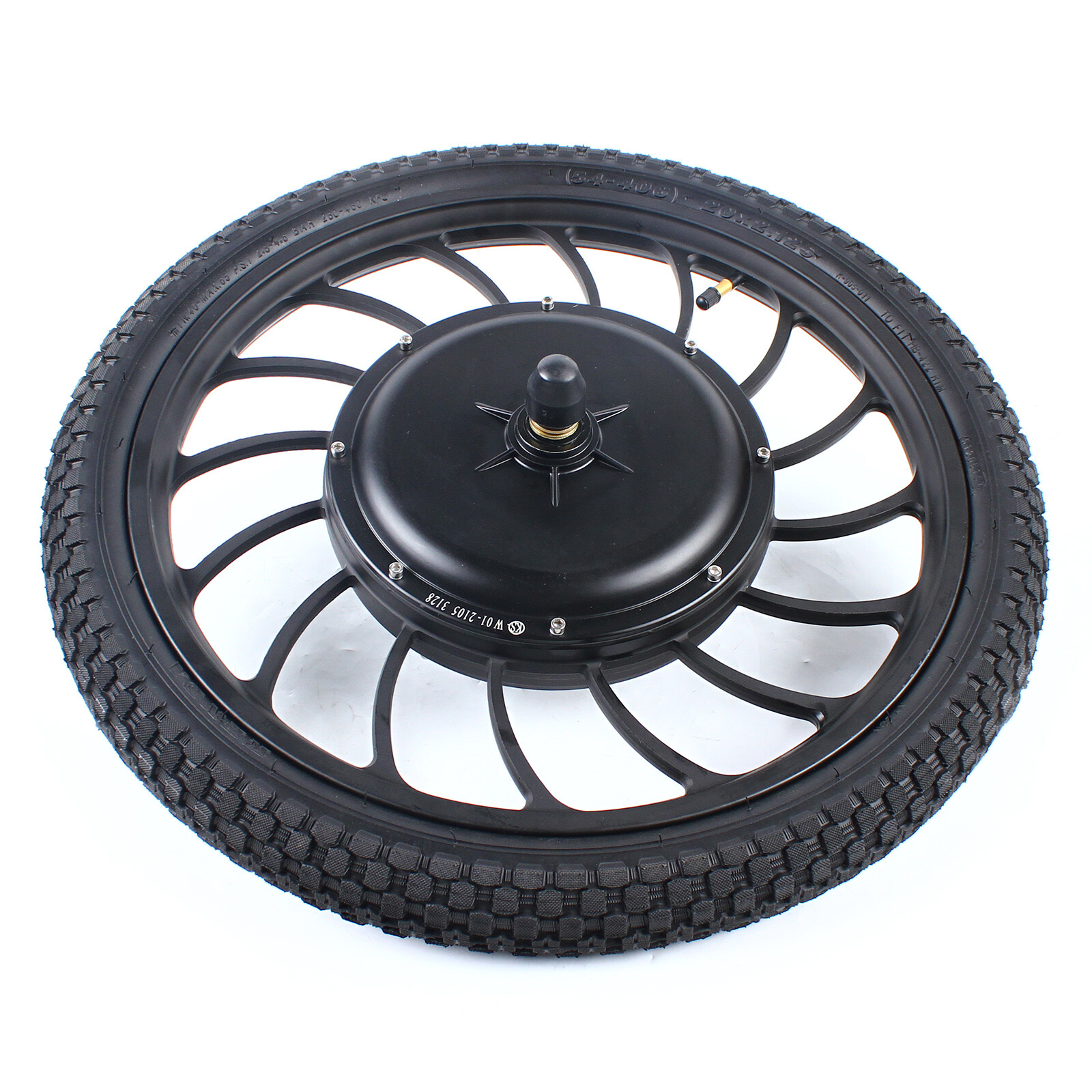 1KW 48V 20″ Electric Bicycle Motor Conversion Kit Front Wheel EBike Cycling Hub
