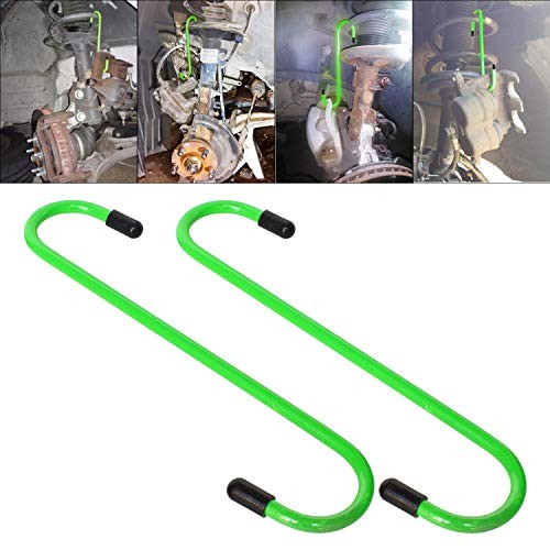 Automotive Brake Caliper Hangers Brake Caliper Hook with Rubber Tips Set of 2