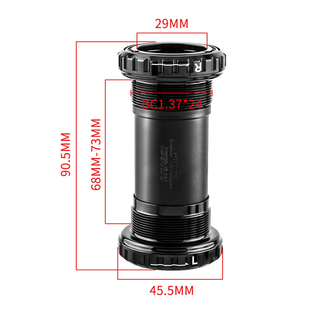 Mountain Road Bike Screw 68-73MM for SRAM DUB Crank Center Shaft Threaded Penta
