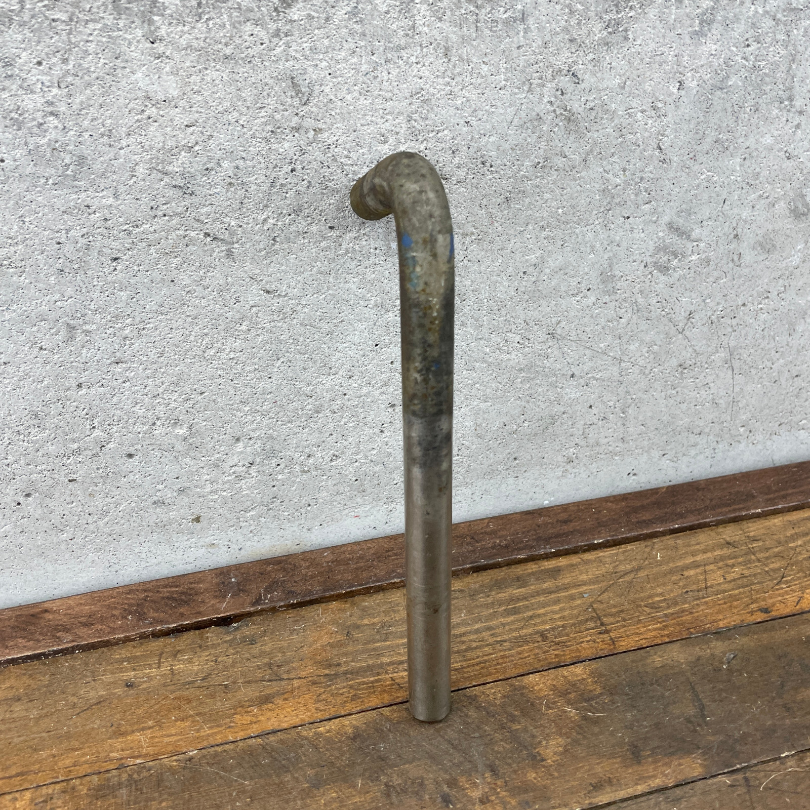 Vintage Lucky 7 Seatpost Prewar 15.9 16 mm Track Bike Vintage Post Wood Rim