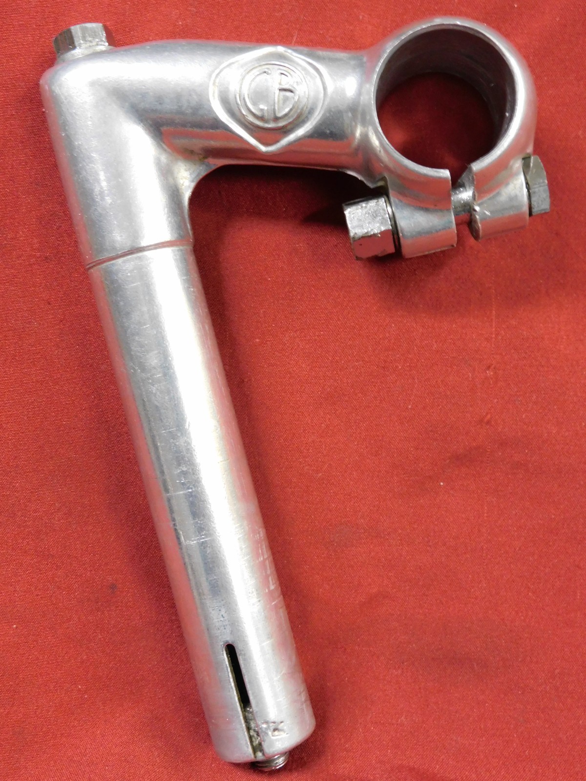 1970’s Vintage GB Gerry Burgess 7.5 cm Forged Silver Alloy Stem 75 mm x 25.4 mm