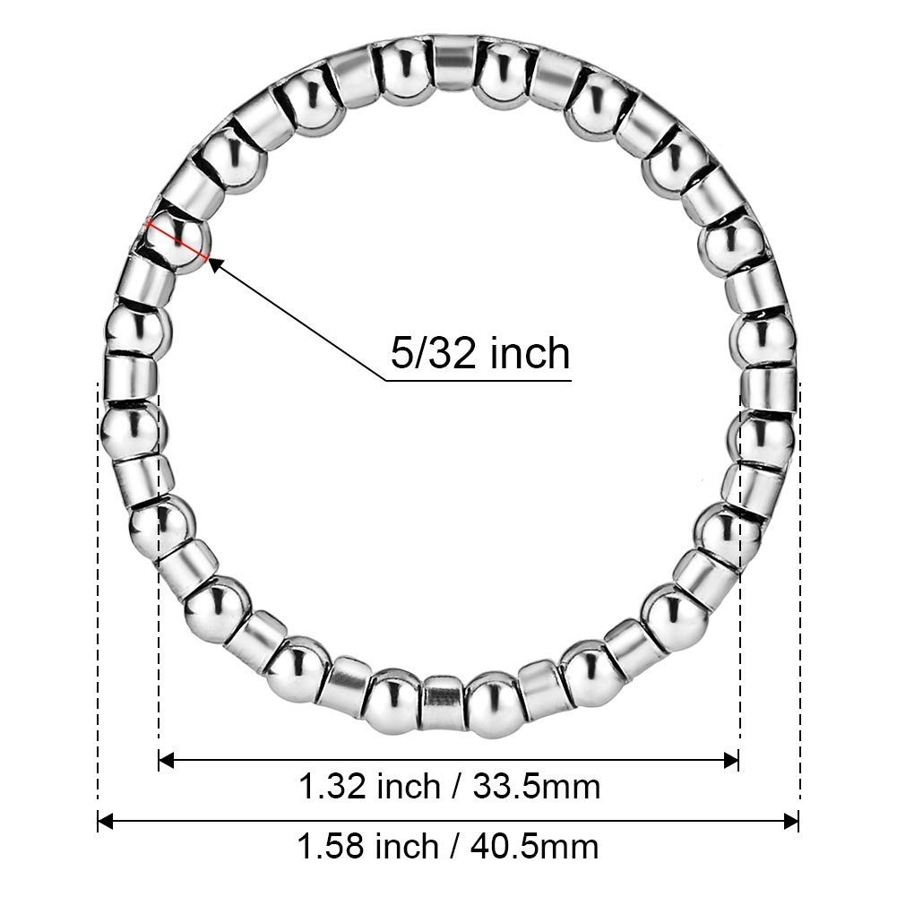 Jaceyon 5/32″ x 20-Balls Headset Bearings for MTB Bike