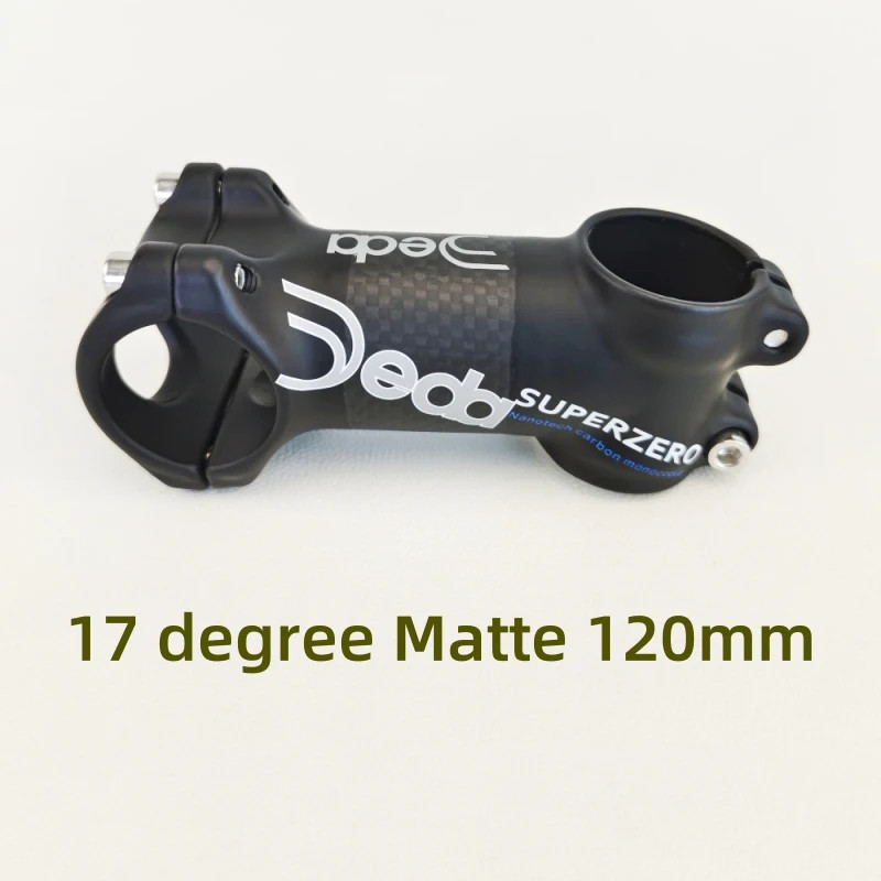 Carbon Mountain Road Bike Stem 31.8*60-120mm 6/17 Degrees Angle Bike Parts