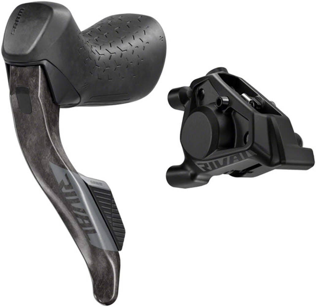 SRAM Rival eTap AXS HRD Shift/Brake Lever and Hydraulic Disc Caliper – Left/Fron
