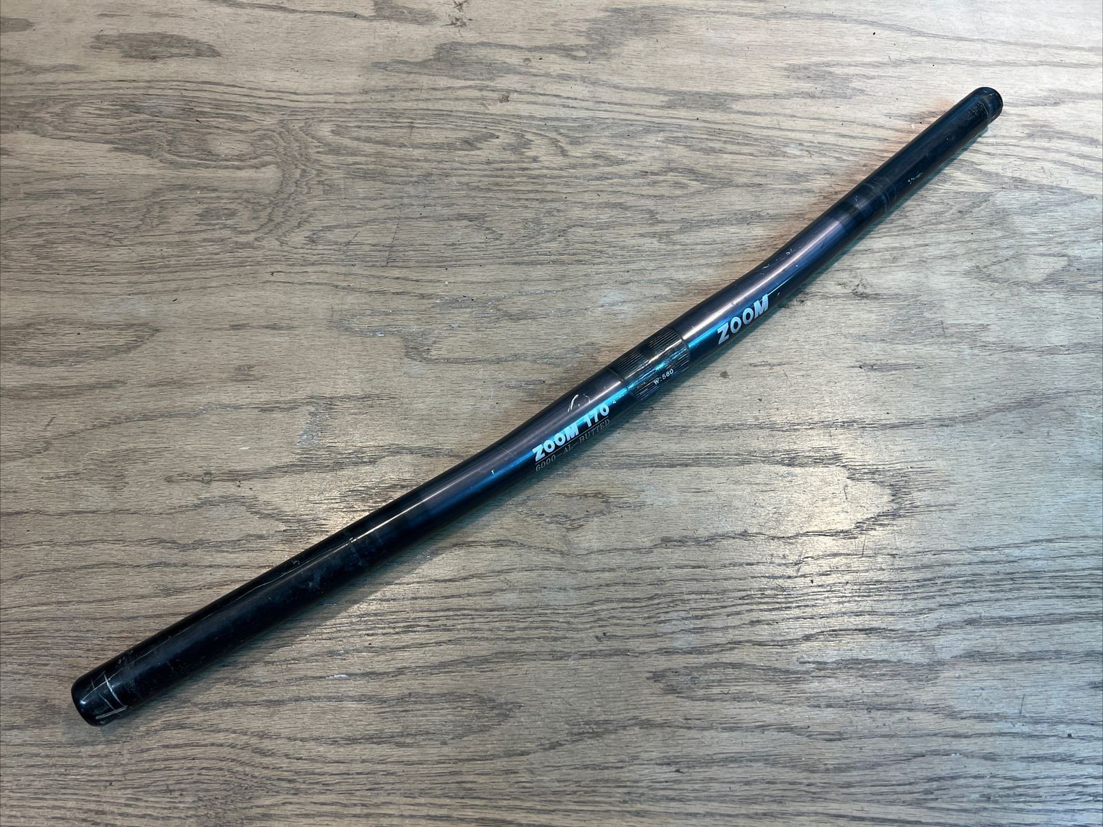 Zoom 170 Mountain Bike Flat Bar Handlebar 25.4mm 560mm Black