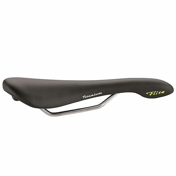NEW 2023 SELLE ITALIA Flite 1990 Classic Titanium Rails Bicycle Saddle: Black