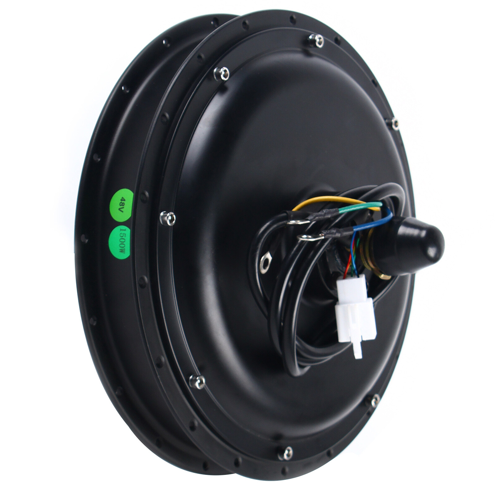 48V 1500W Threaded Rear Wheel Brushless Gearless Hub Motor for E-bike