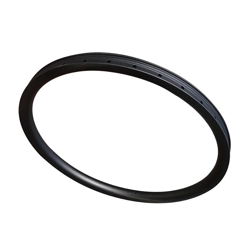 27.5er MTB Bicycle Carbon Rims Asymmetric Tubeless UD 3K 12K Matte Glossy