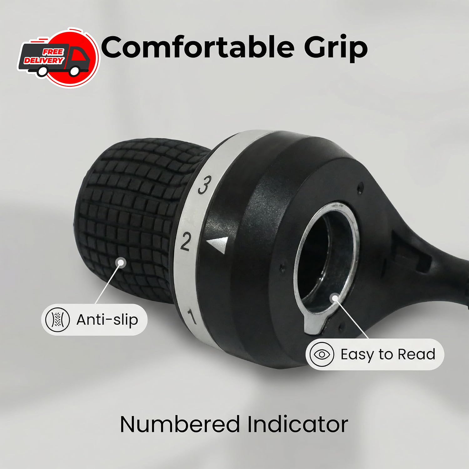 MicroShift 3X7 Speed Compatible For Shimano Bicycle Twist Grip Shift