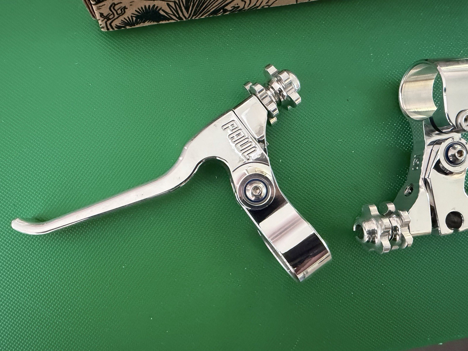 Paul Canti Lever Brake Levers Silver Paul Component Engineering 90s MTB CNC