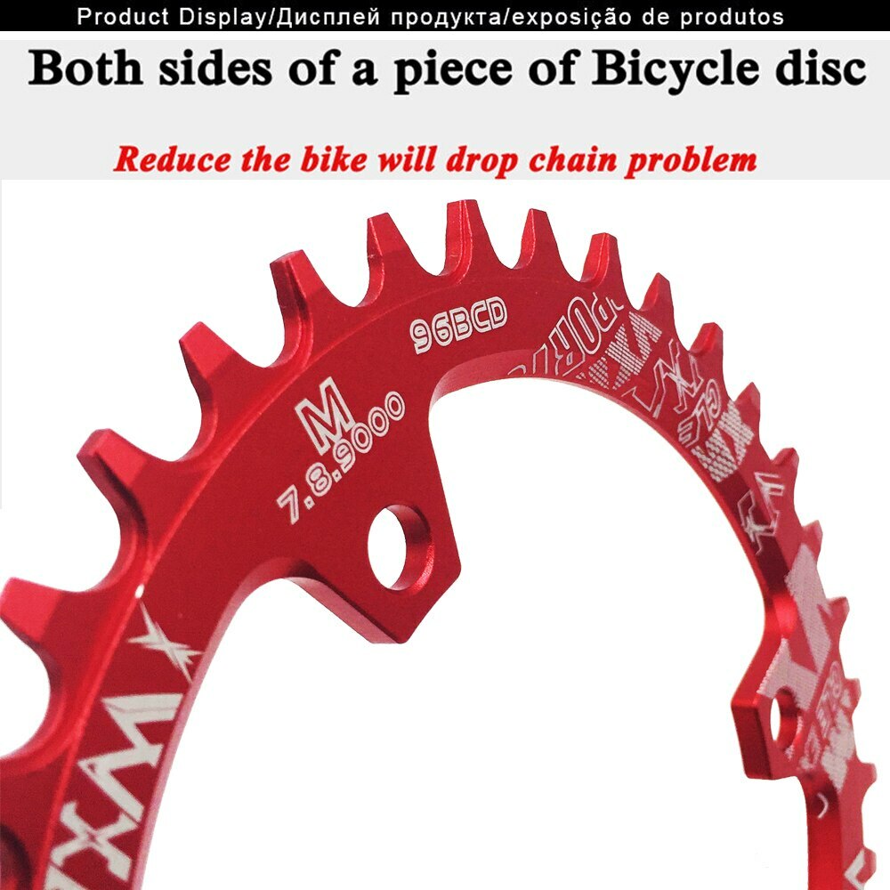 VXM 96BCD 30T 32T 34T 36T 38T Chainring MTB Bike Chainwheel M7000 M8000 M9000