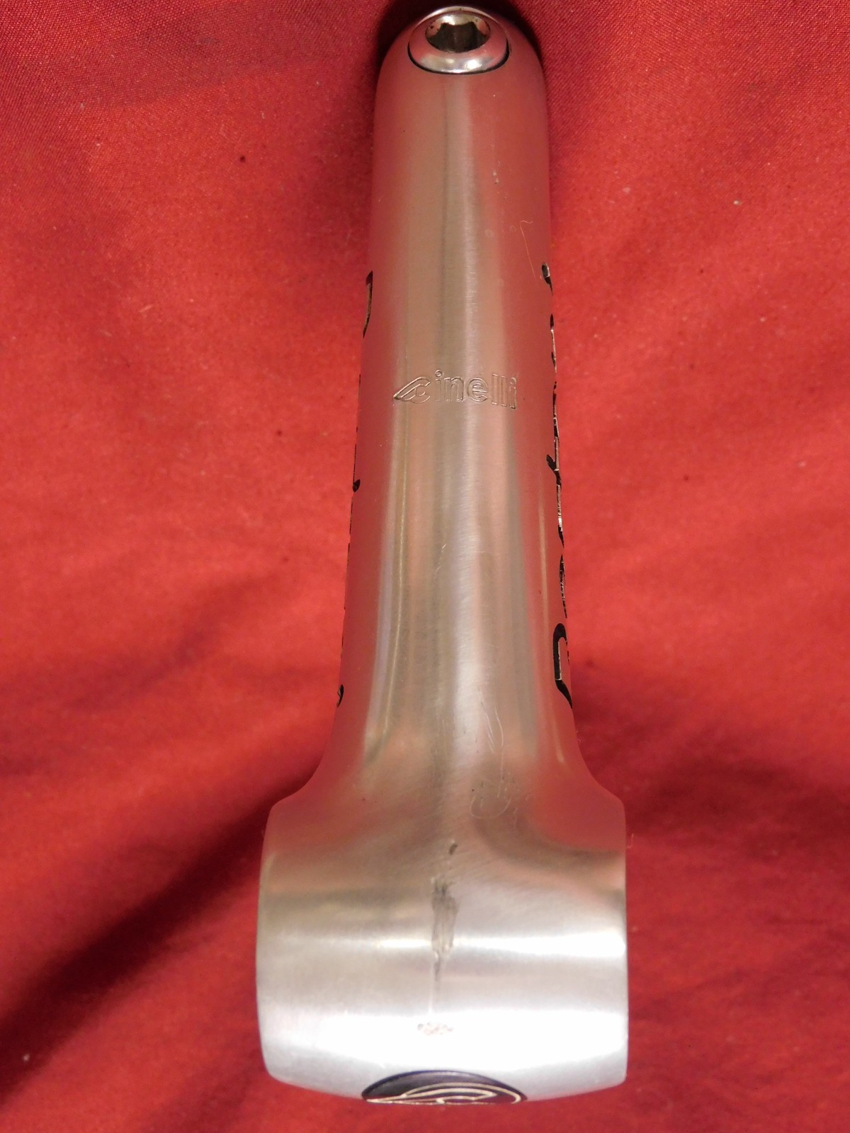 Early 1980’s Bertoni Panto Cinelli 1R 11 cm Hidden Bolt Silver Stem 110 x 26.4mm