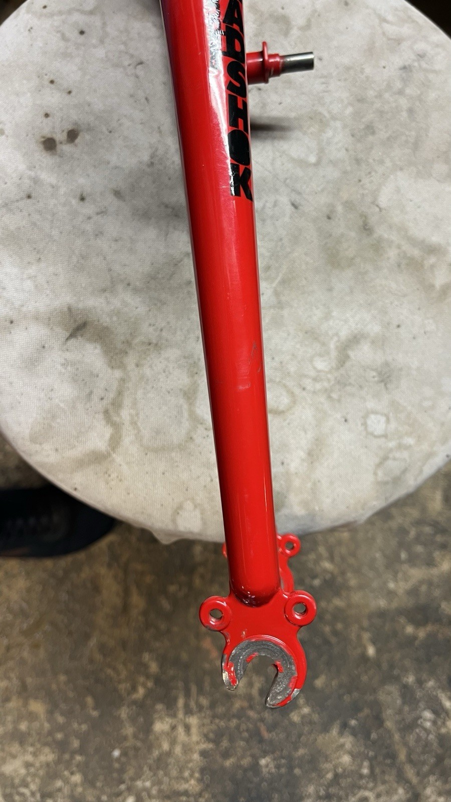 Cannondale Headshock Red 26″ Rim Brake 1.5″ Mtb Fork