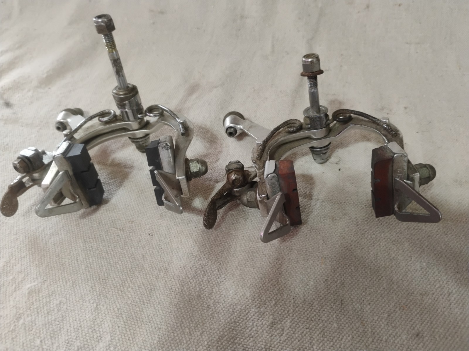 Vintage Gran-Compe Side Pull Brake Calipers Front And Rear