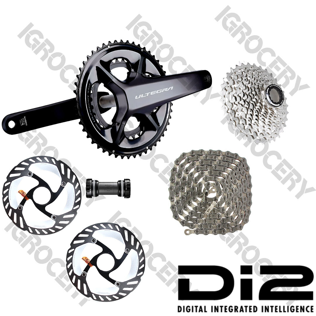 NEW Shimano ULTEGRA Di2 R8170 Upgrade Kits w/Rotor 2×12 Spd
