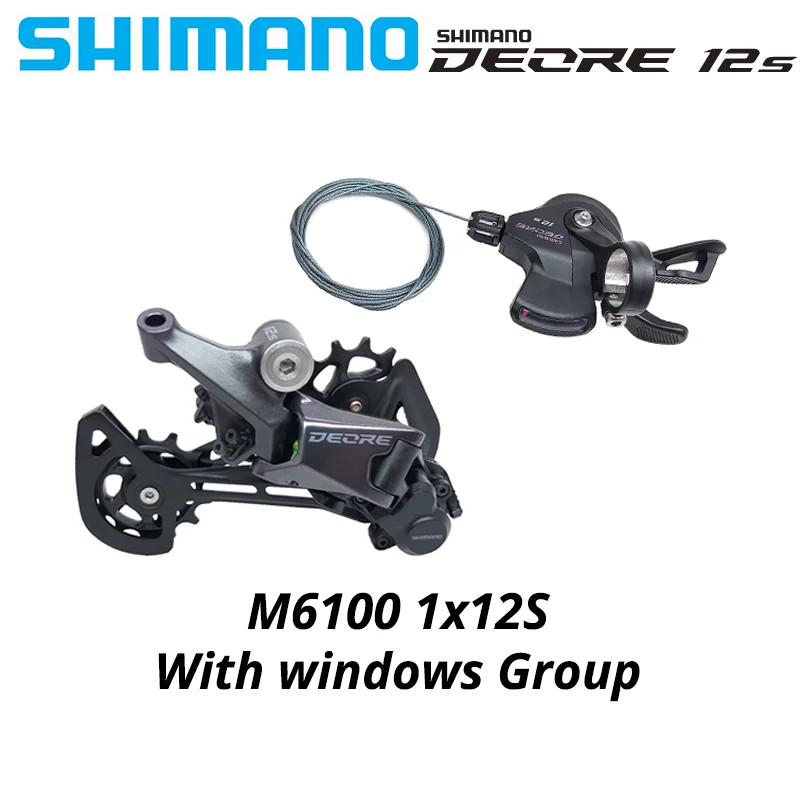 New Original SHIMANO DEORE Rear Derailleur RD-M6100-SGS SHADOW RD 1×12-speed RAP