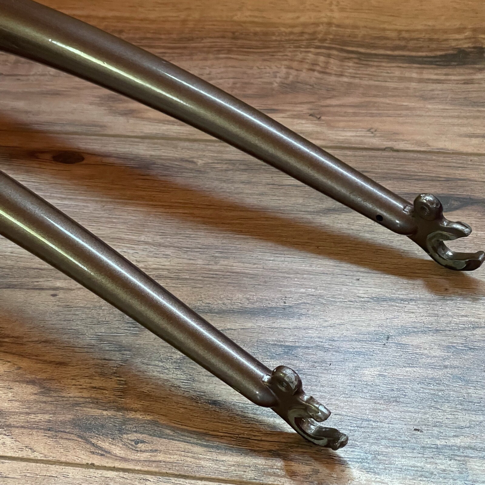 Brown 700C Hybrid Fork 1 1/8 Threadless 176 Steerer 405 AtoC Rim Brake