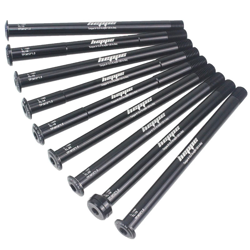 MTB Road Bike Thru Axle Front Fork Shaft Skewers Rear Hub Thru Axle 12X142 12X14