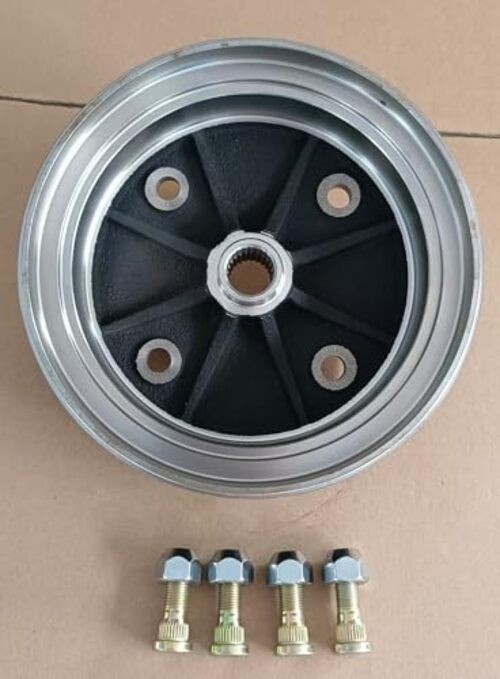 Front Left or Right Hub Brake Drum # 41038-0034 with Wheel Studs 92150-1366
