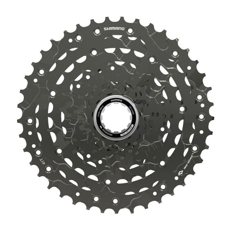 Cassette Sprocket Cues CS-LG400 Linkglide 9V 11-41D Shimano HG Compatible