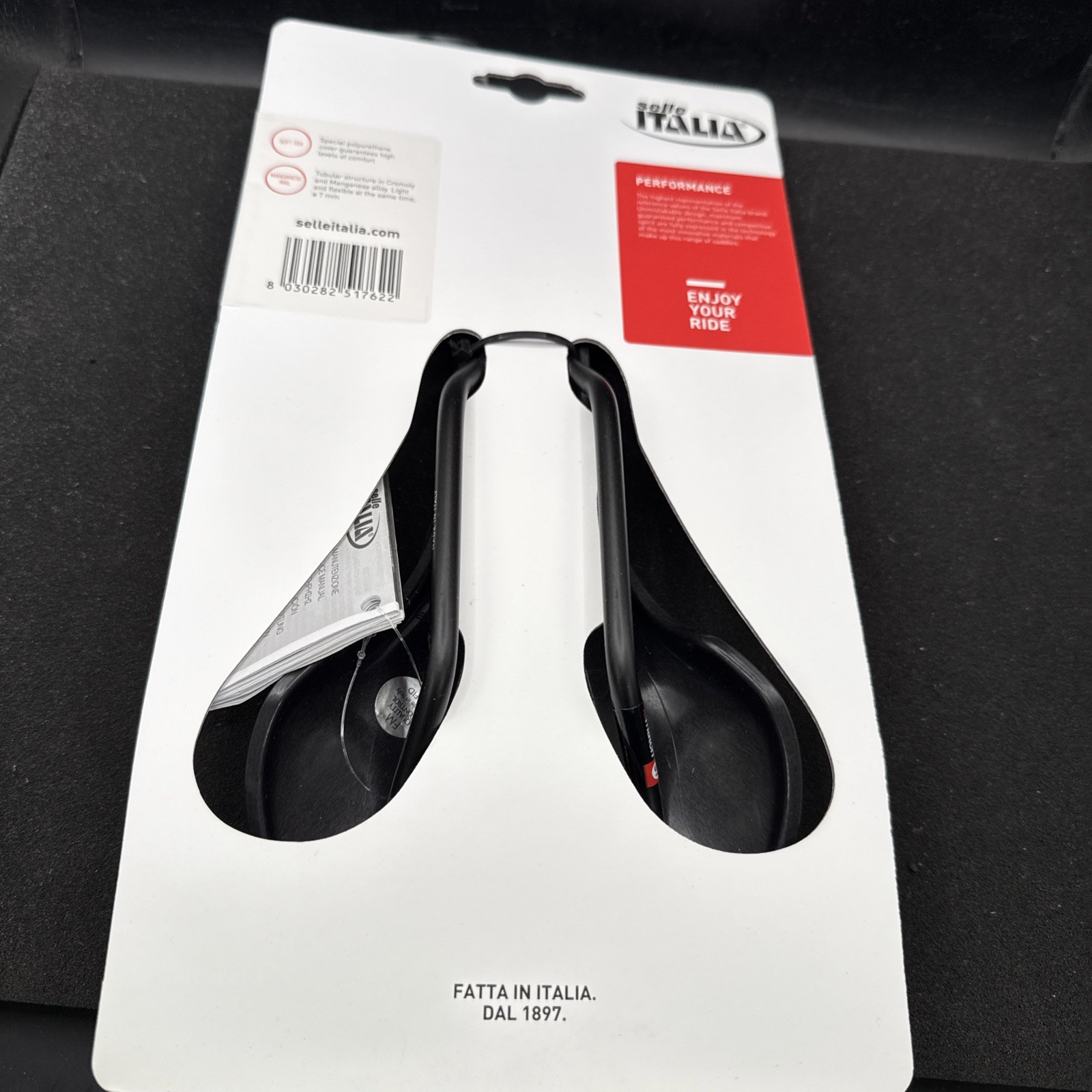 Selle Italia Flite Boost Tm 130mm S1 Mag Rails Cycling saddle seat (9419-23)