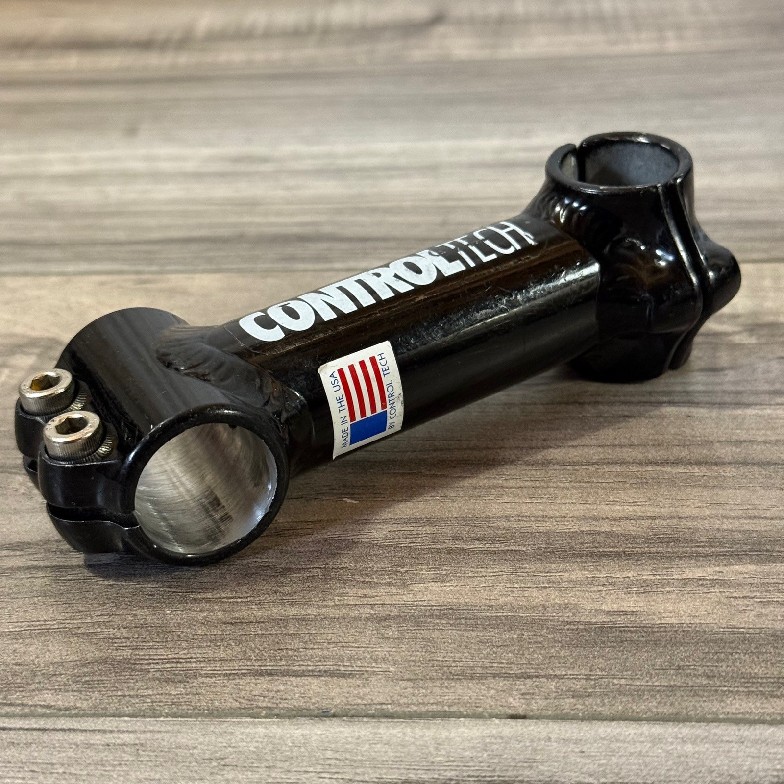 Vintage Control Tech Mountain Bike Stem 1-Inch Threadless 105 5 Deg 25.4 2-Bolt