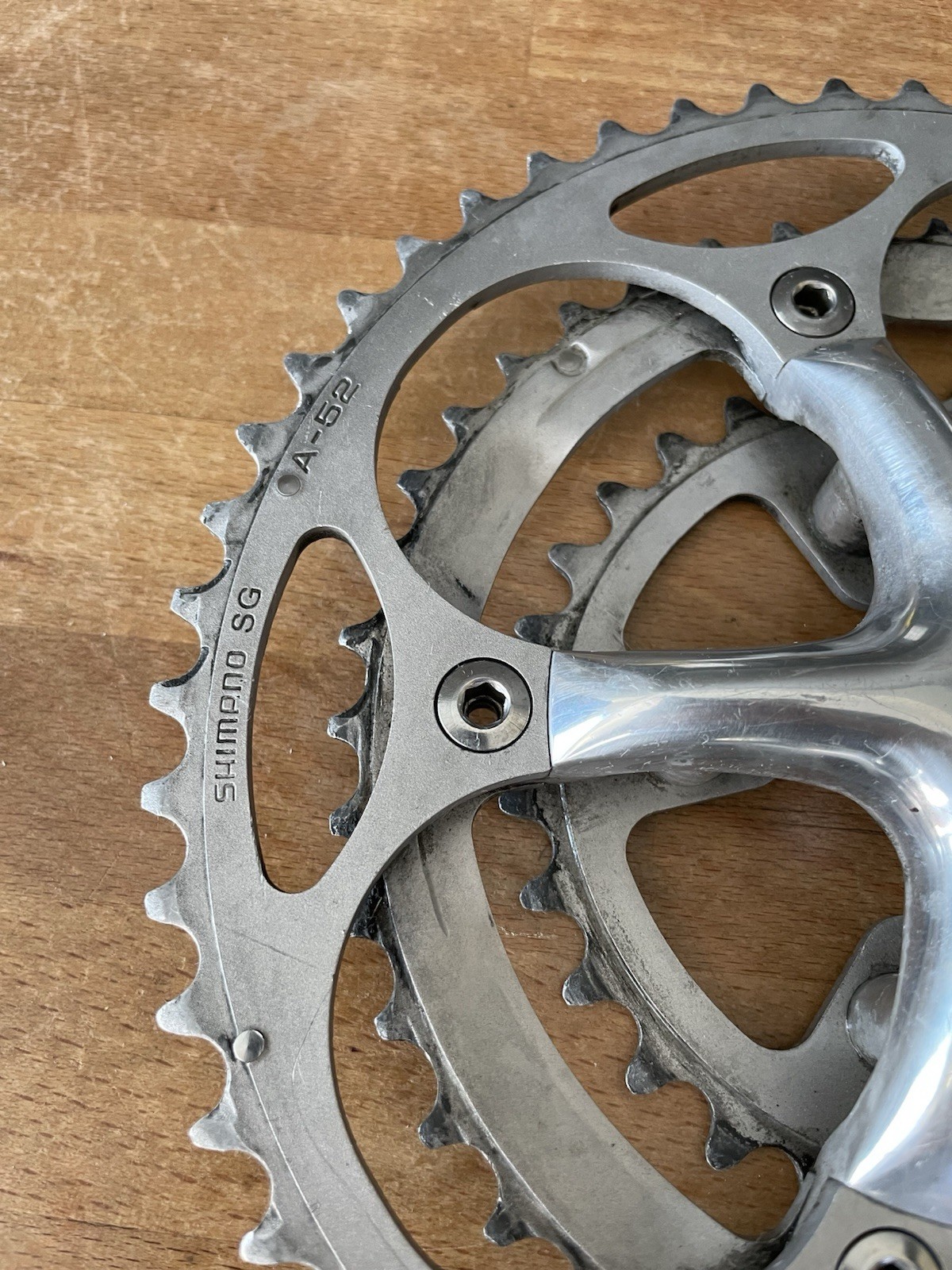 Shimano Ultegra FC-6503 6500 Road Bike Crankset Triple 172.5mm 52/42/30