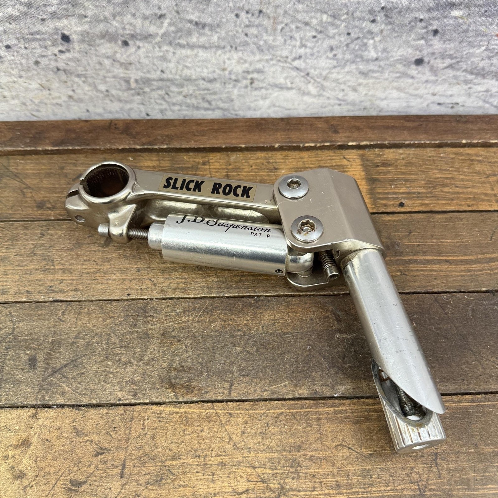 Vintage JD Suspension Stem Slick Rock 22.2 Mm Quill 130mm 25.4 Clamp 90s MTB