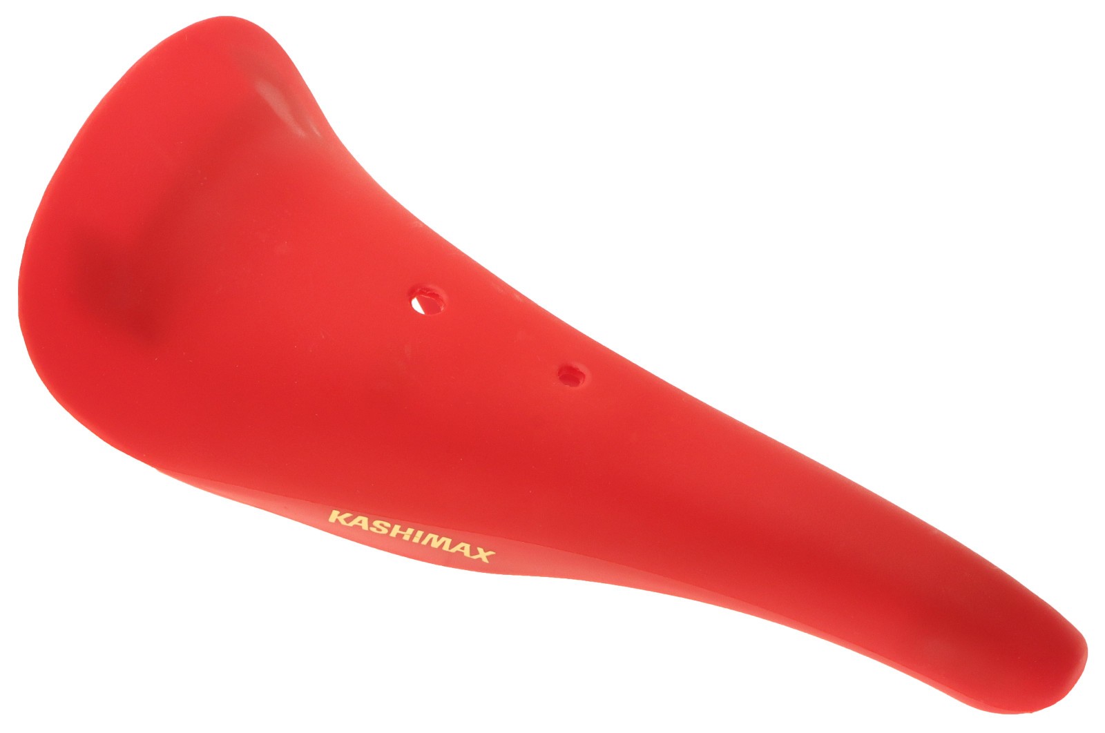Kashimax Aero AMX-C Saddle Non-Padded Standard Rails Nylon Red NOS NEW
