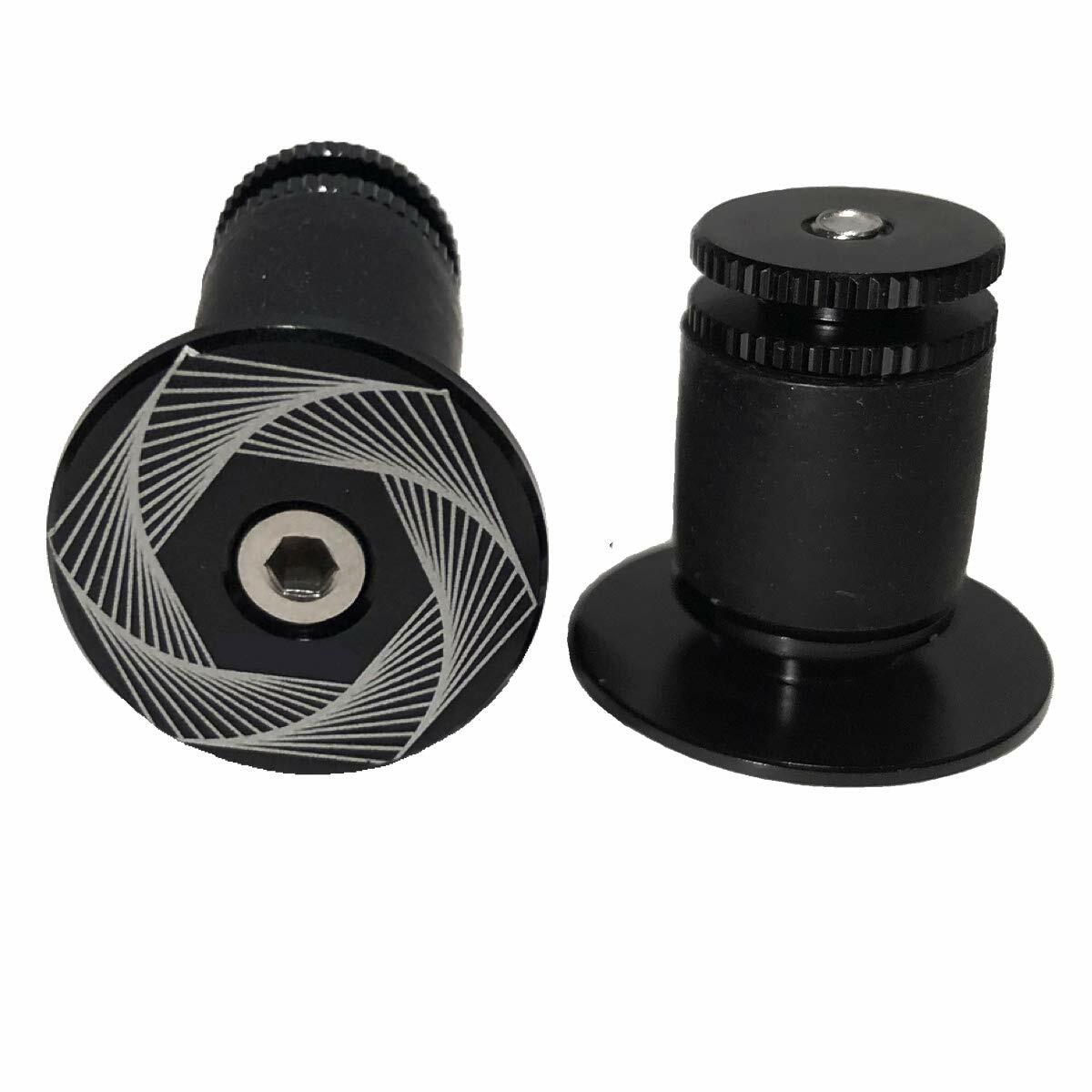 Bicycle Handlebar End Caps Handlebar Plugs for Mountain Bike Road Bike MTB BMX
