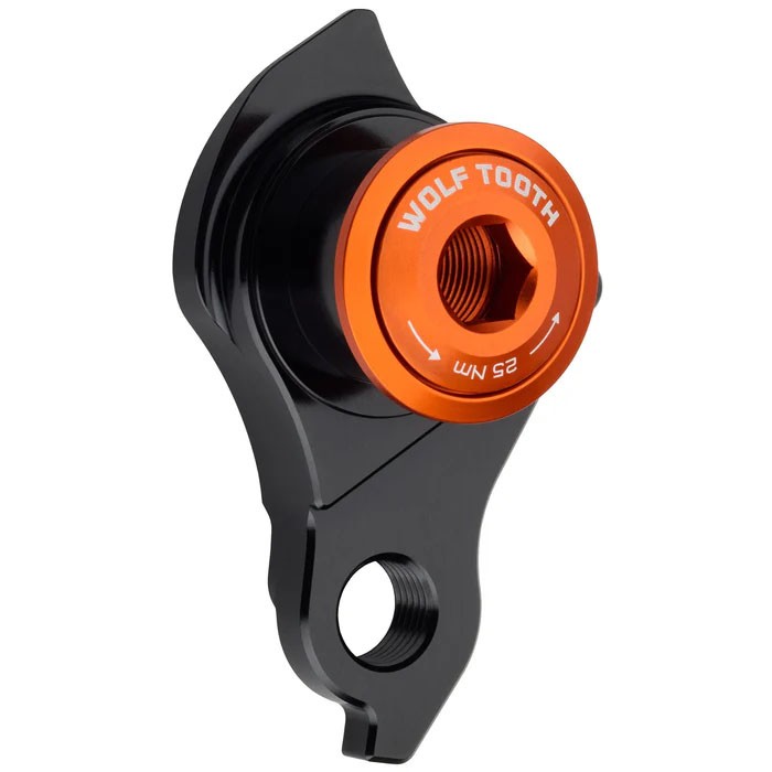 Wolf Tooth UDH Universal Derailleur Hanger – CNC Machined, Crash-Resistant,