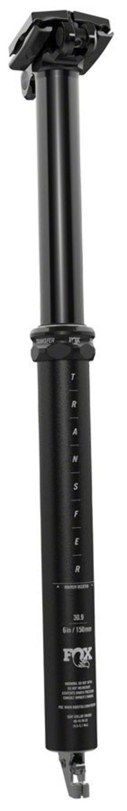 FOX Transfer Performance Series Elite Dropper Seatpost – 30.9 100 mm Internal Ro