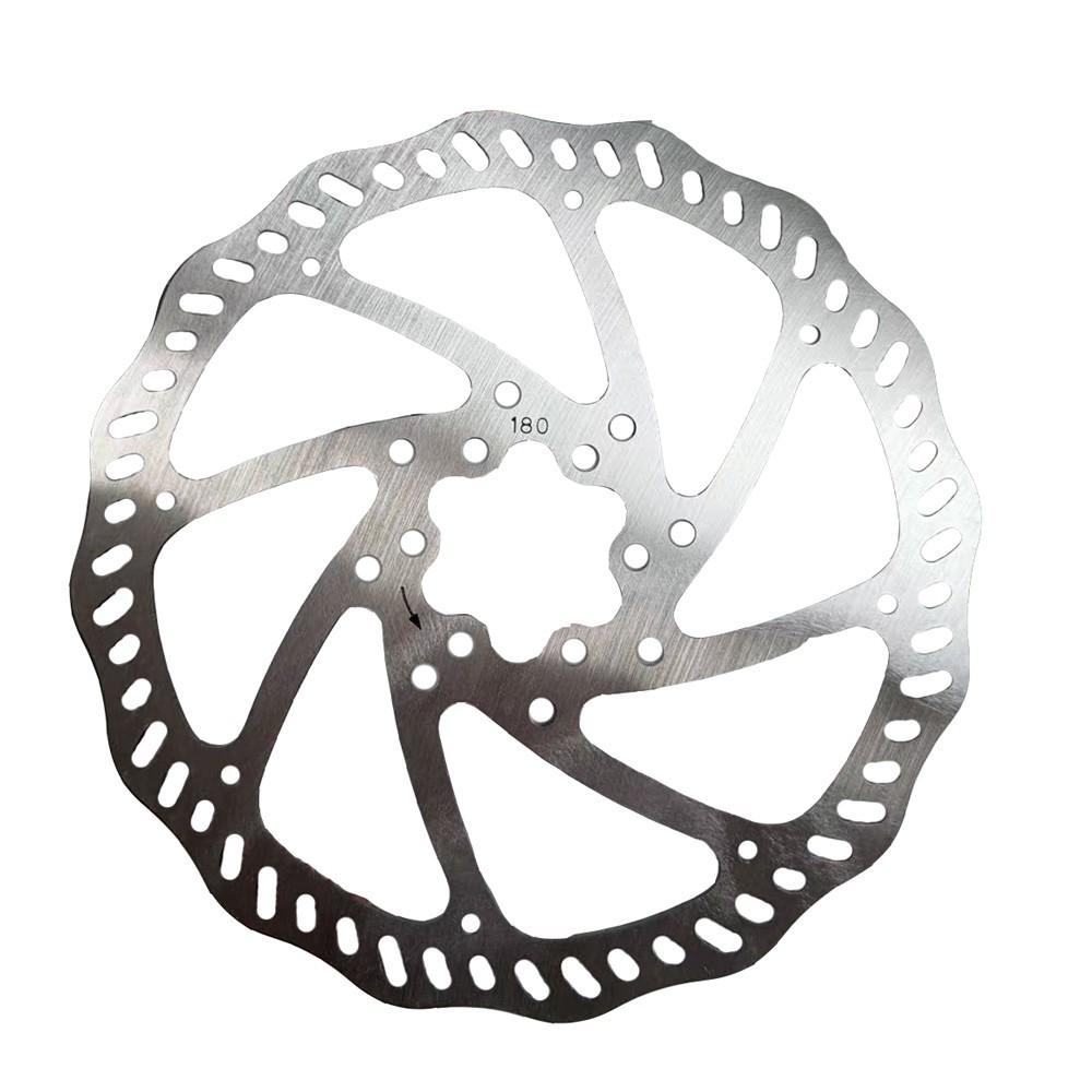 2Pack 180mm Disc Brake Rotor with 6 Bolts for Electric Bicycle Road Bike MTB BMX